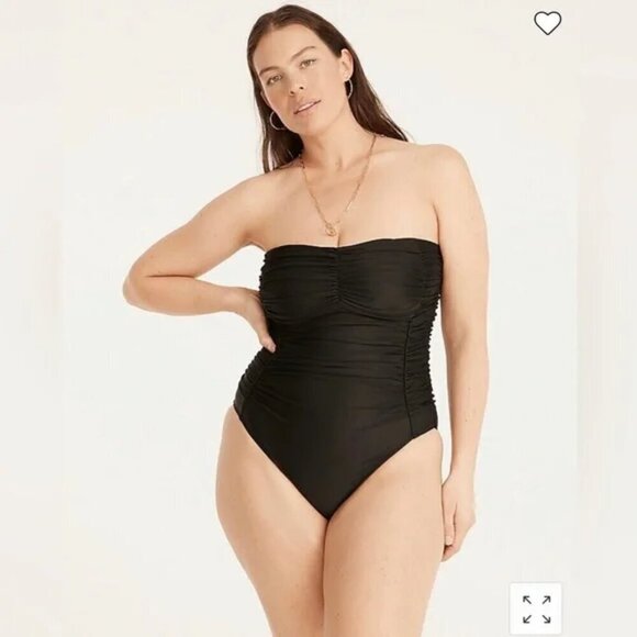 J. Crew One Piece Swimsuit Safari Green - Picture 6 of 11